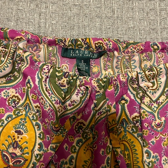 Ralph Lauren paisley pants Small - Picture 3 of 7
